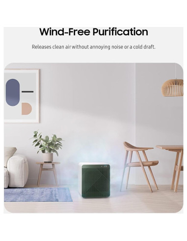 Purificador de Aire Samsung Bespoke Cube HEPA 35W Gris