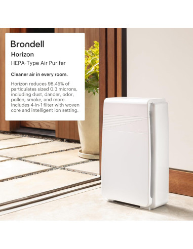 Purificador de Aire Brondell P200, 5 Etapas, HEPA, 52.3 m