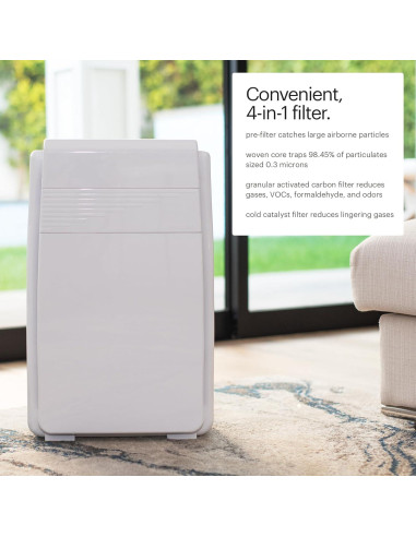 Purificador de Aire Brondell P200, 5 Etapas, HEPA, 52.3 m