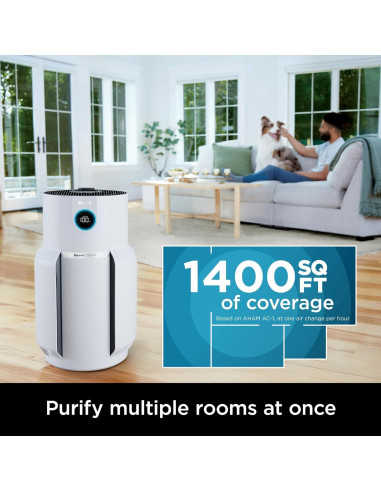 Purificador de Aire Shark HP302 con Filtro HEPA NeverChange