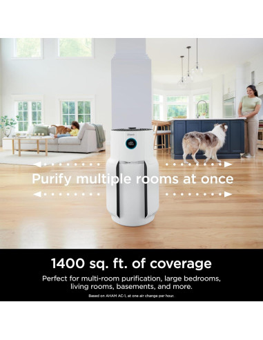 Purificador de Aire Shark HP302 con Filtro HEPA NeverChange