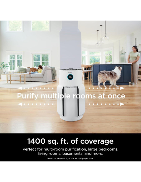 Purificador de Aire Shark HP302 con Filtro HEPA NeverChange