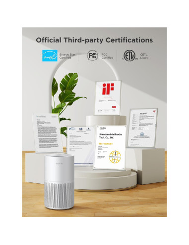 Purificador de Aire GoveeLife H7128 Inteligente HEPA 39.5 cm