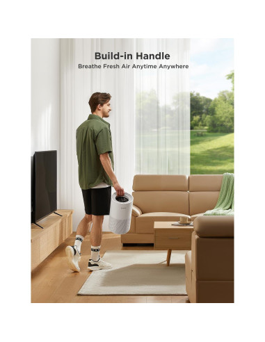 Purificador de Aire GoveeLife H7128 Inteligente HEPA 39.5 cm