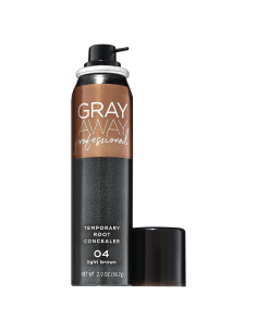 Spray de Retoque Temporal Gray Away 2 oz Marrón Claro