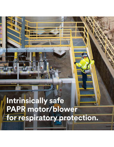 Respirador PAPR 3M TR-800-HIK con Batería y Filtros NIOSH