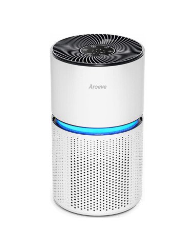 Purificador de Aire AROEVE MK03 Blanco para 102 m - Filtración Eficaz