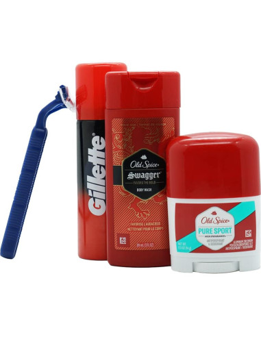 Kit de Viaje Reutilizable para Hombres 10 Piezas Handy Solutions