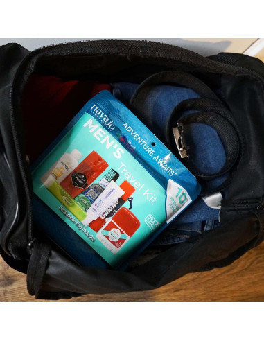 Kit de Viaje Reutilizable para Hombres 10 Piezas Handy Solutions