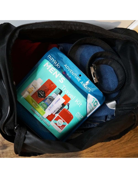 Kit de Viaje Reutilizable para Hombres 10 Piezas Handy Solutions