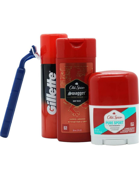 Kit de Viaje Reutilizable para Hombres 10 Piezas Handy Solutions