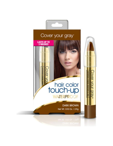 Lápiz Cubrir Tu Gris Impermeable - Marrón Oscuro, 5cm