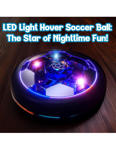 Conjunto de 2 Pelotas de Fútbol Flotantes JoyX LED 17.5 cm