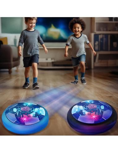 Conjunto de 2 Pelotas de Fútbol Flotantes JoyX LED 17.5 cm