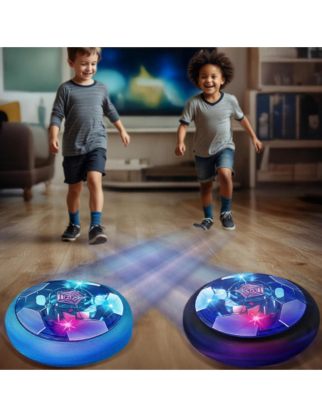 Conjunto de 2 Pelotas de Fútbol Flotantes JoyX LED 17.5 cm