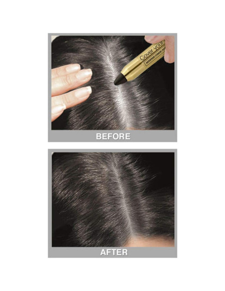 Lápiz Cubrir Tu Gris Impermeable - Marrón Oscuro, 5cm