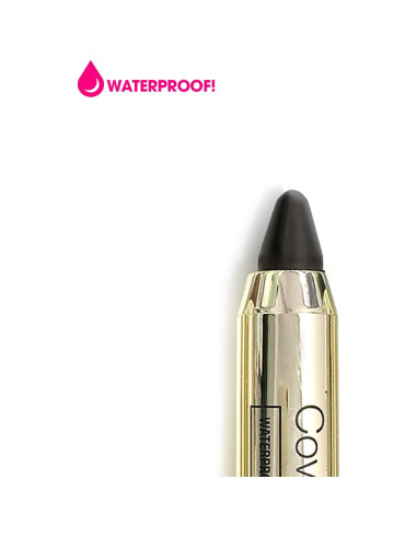 Lápiz Cubrir Tu Gris Impermeable - Marrón Oscuro, 5cm