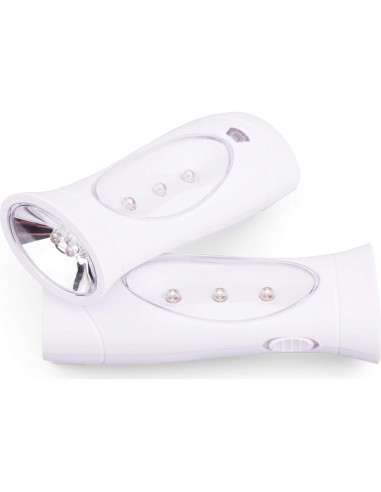 Luces de Emergencia LED Amerelle 3 Piezas Batería Recargable