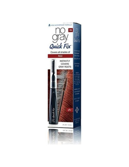 No Gray Quick Fix Toque Instantáneo Raíces Grises 30ml Rojo