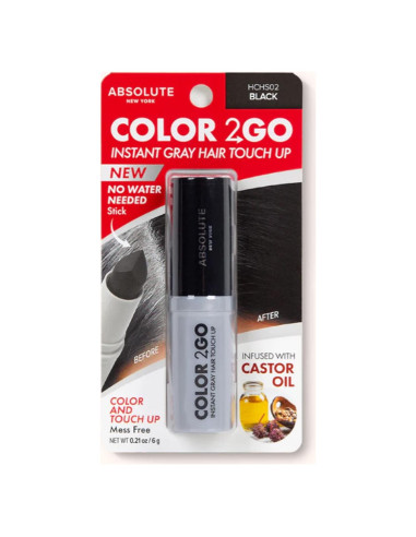 Toque Instantáneo para Raíces de Cabello Absolute New York Negro 5.97g