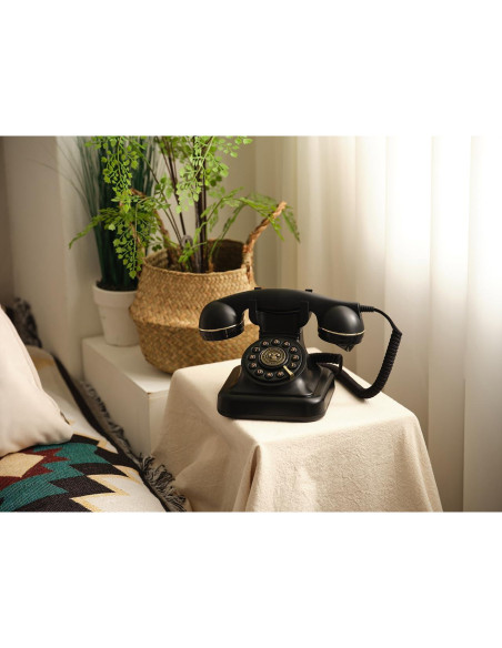 Teléfono de Línea Fija Retro SUNG CHY con Control de Timbre