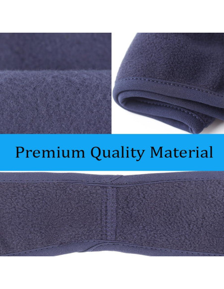 Cinta para la cabeza de invierno para niños - 2 piezas de forro polar