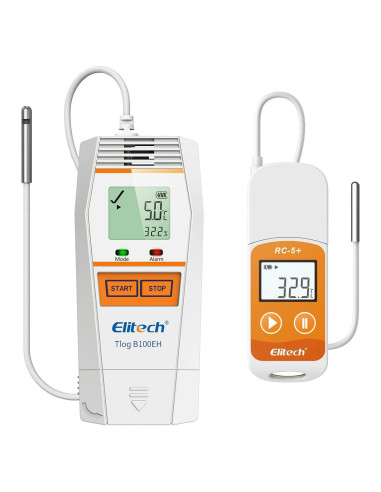 Registrador de Datos de Temperatura Elitech RC-5+ TE USB