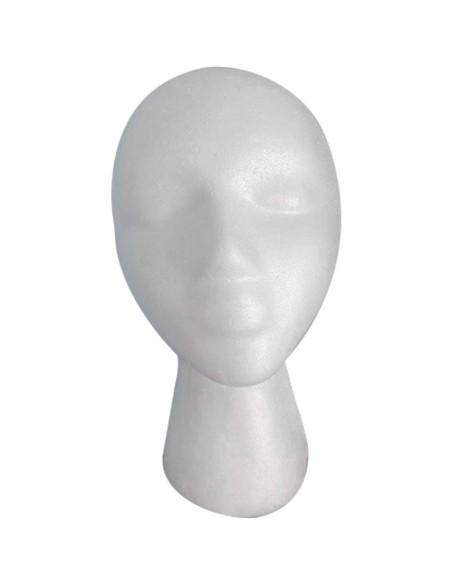 Cabeza de Maniquí Femenina de Espuma LIAMTU - Soporte para Peluca