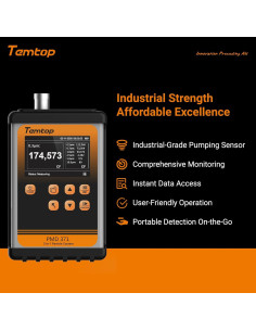 Contador de Partículas Temtop PMD371 Profesional 4" 8GB 2