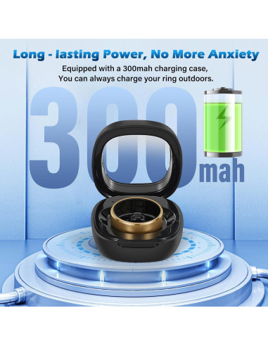 Anillo Inteligente GYSOA R11M Oro 18.1mm Salud y Fitness