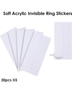 Ajustador de Tamaño para Anillo Inteligente WONJOY - 100 Piezas 2