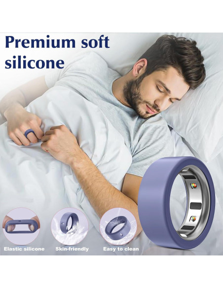 Protector de Anillo de Silicona Polyjoy para Oura Ring Gen 4/3 - Talla M