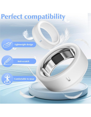 Protector de Anillo de Silicona Polyjoy para Oura Ring Gen 4/3 - Talla M