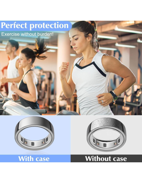 Protector de Anillo de Silicona Polyjoy para Oura Ring Gen 4/3 - Talla M