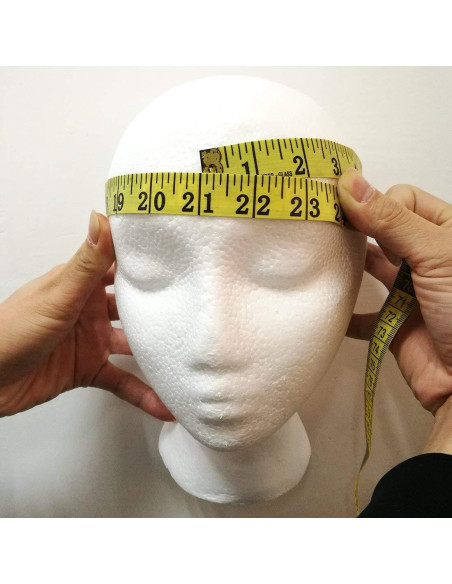 Cabeza de Maniquí Femenina de Espuma LIAMTU - Soporte para Peluca