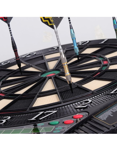 Tablero de Dardos Electrónico Turnart 34.29 cm - 16 Jugadores