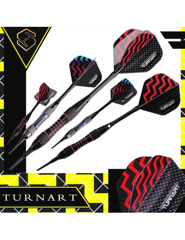 Tablero de Dardos Electrónico Turnart 34.29 cm - 16 Jugadores