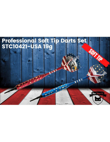 Juego de Dardos Profesionales SHOT TAKER CO. STC - 6 Dardos