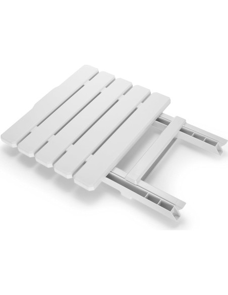 Mesa Lateral Plegable Camco 51695 Blanca 45.72x38.1cm