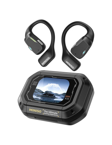 Auriculares de Traducción MINISO M98 Bluetooth 5.4 Negro