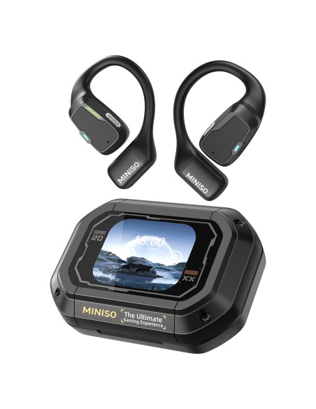 Auriculares de Traducción MINISO M98 Bluetooth 5.4 Negro