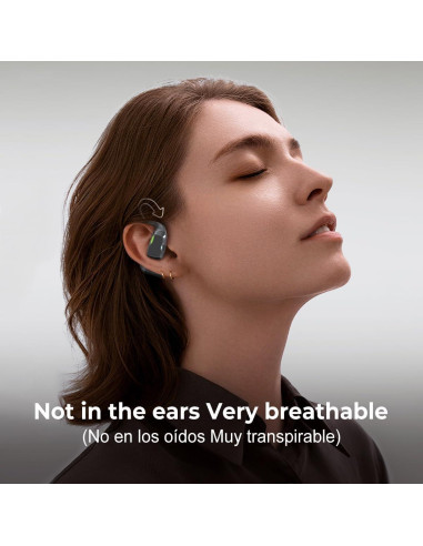 Auriculares de Traducción MINISO M98 Bluetooth 5.4 Negro