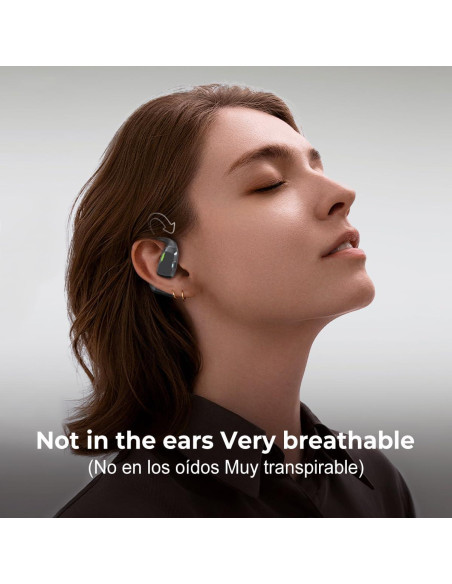 Auriculares de Traducción MINISO M98 Bluetooth 5.4 Negro