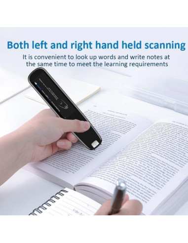 Pluma Traductora Amigopen 112 Idiomas WiFi Offline Azul