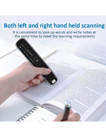 Pluma Traductora Amigopen 112 Idiomas WiFi Offline Azul