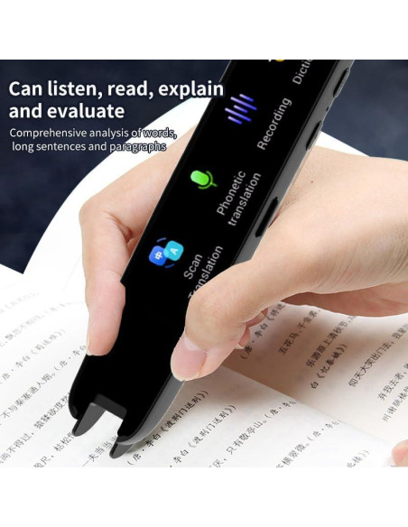 Pluma Traductora Amigopen 112 Idiomas WiFi Offline Azul