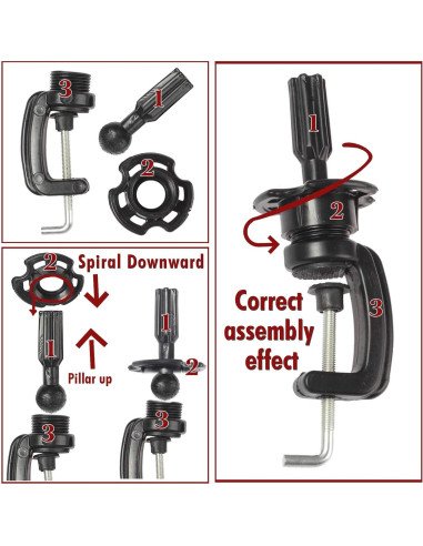 Cabeza de Maniquí de Lona XTREND 56 cm con Soporte para Peluca