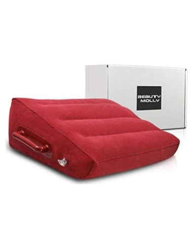 Almohada Inflable en Forma de Cuña Beauty Molly 63x43cm Rojo