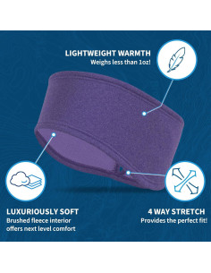 Banda para Cabello Power Ponytail TrailHeads - Mujer - Púrpura 2