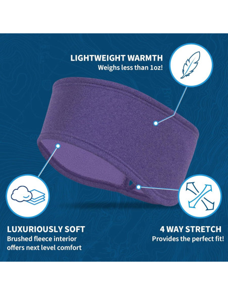 Banda para Cabello Power Ponytail TrailHeads - Mujer - Púrpura